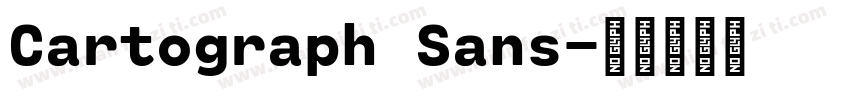 Cartograph Sans字体转换